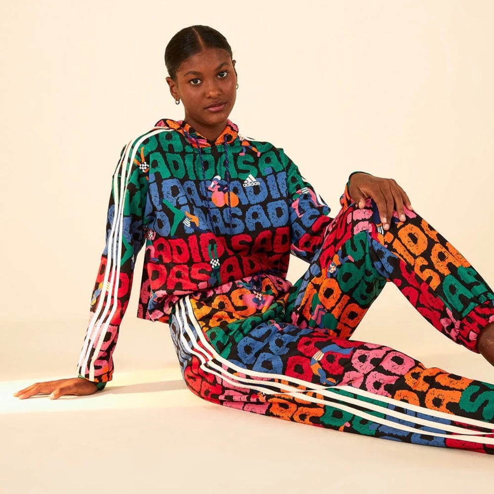 NWT Adidas x FARM RIO trackpants / joggers